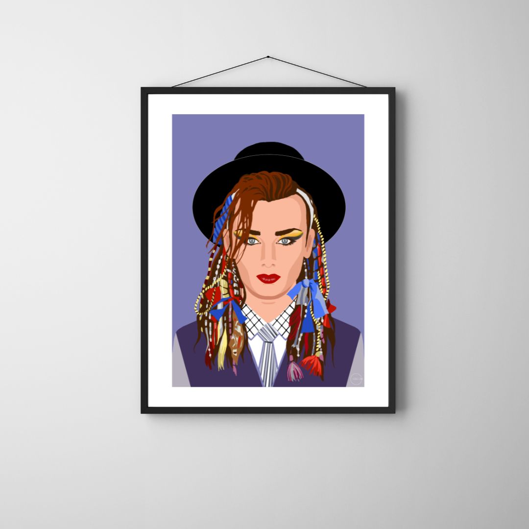 Mock up Poster of Boy George