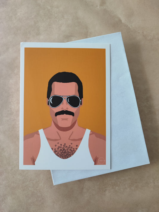 Freddie Mercury | Carte Postale